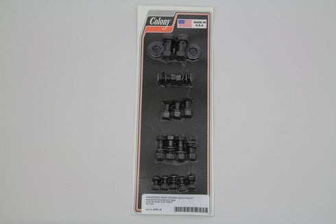 Colony Rear Fender Parkerized Mounting Kit - 9707-18