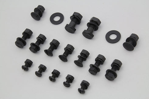 Colony Rear Fender Parkerized Mounting Kit - 9707-18