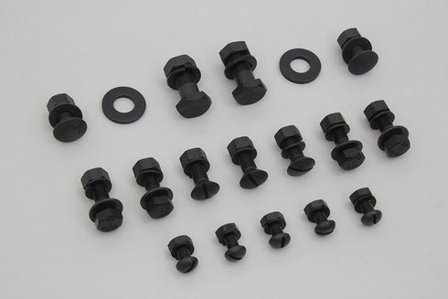 Colony Rear Fender Parkerized Mounting Kit - 9707-18