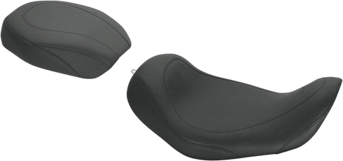 MUSTANG Seat - Wide Tripper™ Solo - without Backrest - Smooth - Black 76700
