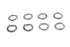 Colony Chrome Cylinder Base Lock Washer - 9715-8