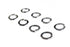 Colony Chrome Cylinder Base Lock Washer - 9715-8