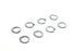 Colony Chrome Cylinder Base Lock Washer - 9715-8
