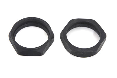 V-Twin Parkerized Manifold Nuts - 9718-4T