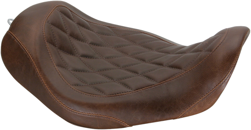MUSTANG Seat - Wide Tripper™ Solo - without Backrest - Diamond - Brown 76706