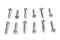 Colony Cam Cover Screw Kit Chrome - 9794-12