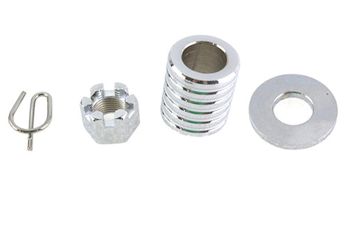 Colony Rear Axle Spacer Kit Chrome - 9811-3