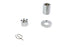Colony Rear Axle Spacer Kit Chrome - 9811-3