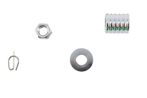 Colony Rear Axle Spacer Kit Chrome - 9811-3