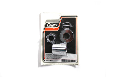 Colony Rear Axle Spacer Kit Chrome - 9812-3