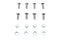 Colony Tappet Block Screw Kit Chrome - 9814-16