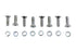Colony Tappet Block Screw Kit Chrome - 9828-16