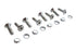 Colony Tappet Block Screw Kit Chrome - 9828-16