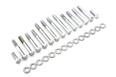 V-Twin Rocker Box Screw Kit Chrome - 9831-28T