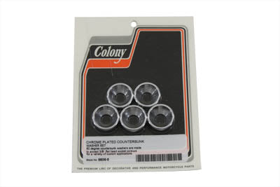 Colony Chrome Countersunk Washer Set 5/16 inch - 9835-8