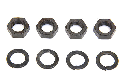 Colony Rocker Arm Shaft Parkerized End Nut Kit - 9842-8