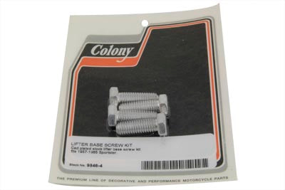 Colony Tappet Block Screw Kit Cadmium - 9846-4