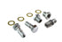 Colony Oil Line Fitting Kit Chrome - 9847-9
