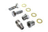 Colony Oil Line Fitting Kit Chrome - 9847-9
