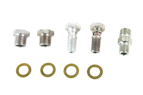 Colony Oil Line Fitting Kit Cadmium - 9848-9