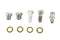 Colony Oil Line Fitting Kit Cadmium - 9848-9