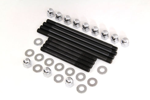 Colony Chrome Engine Case Acorn Bolt Kit - 9882-22