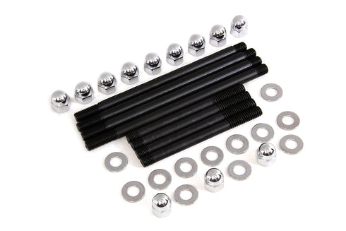 Colony Chrome Engine Case Acorn Bolt Kit - 9882-22