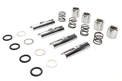 Colony Upper Pushrod Cover Kit Chrome - 9887-20