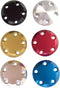 SHOGUN Swingarm Spools Replacement Ends Red - 71-1074