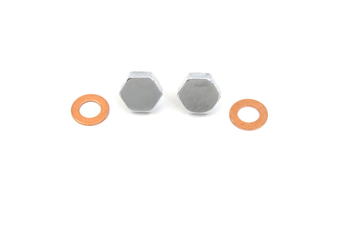 Colony Chrome Fork Slider Drain Screws - 9907-4