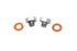 Colony Chrome Fork Slider Drain Screws - 9907-4