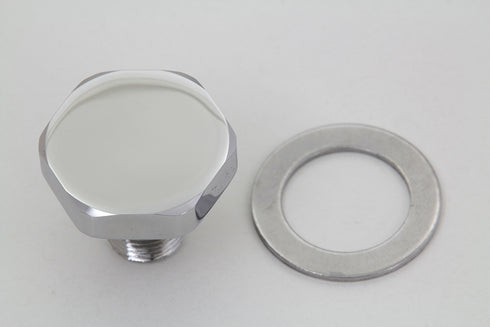 Colony Fork Top Tube Plug Flat Chrome - 9912-2