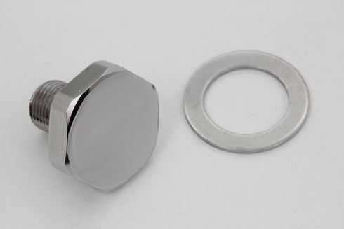 Colony Fork Top Tube Plug Flat Chrome - 9912-2