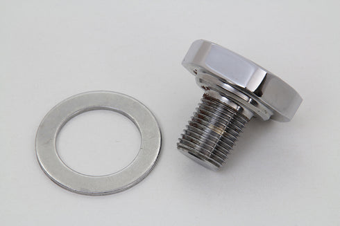 Colony Fork Top Tube Plug Flat Chrome - 9912-2