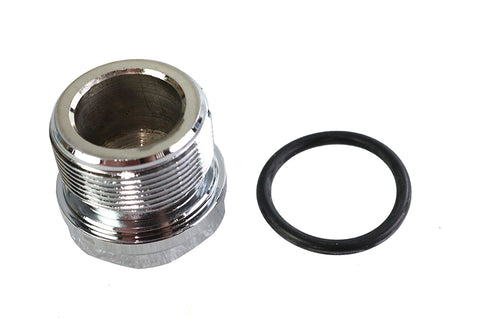 Colony Chrome 39mm Fork Tube Plug Dome Top - 9914-2