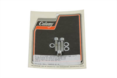 Colony Oil Filter Adapter Mount Chrome - 9939-6-P