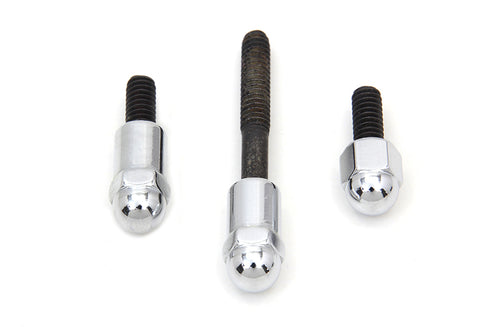 Colony Oil Hose Cover Mounting Kit Chrome - 9949-6