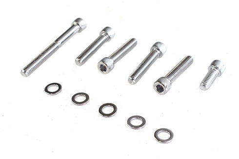 Colony Transmission Shifter Cover Mount Kit Chrome - 9952-11