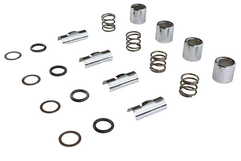 Colony M8 Upper Pushrod Cover Kit Chrome - 9970-20