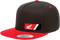 FACTORY EFFEX Honda Wedge Hat - Black/Red 23-86300