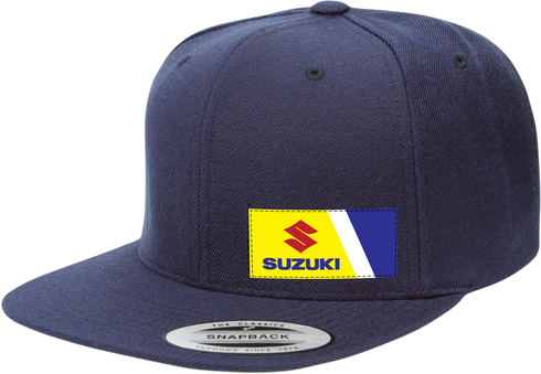 FACTORY EFFEX Suzuki Wedge Hat - Navy 23-86400
