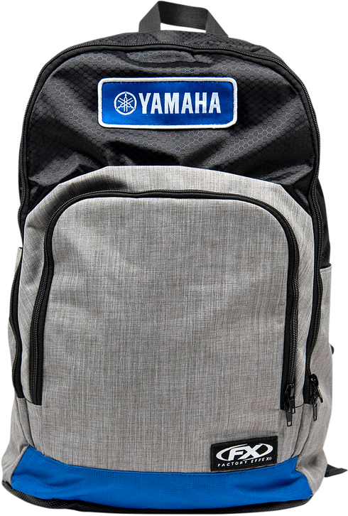 FACTORY EFFEX Yamaha Standard Backpack - Black/Gray/Blue 23-89210
