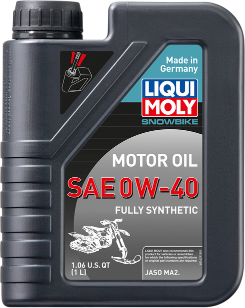 LIQUI MOLY Snowbike Synthetic Oil - 0W-40 - 1L 20356