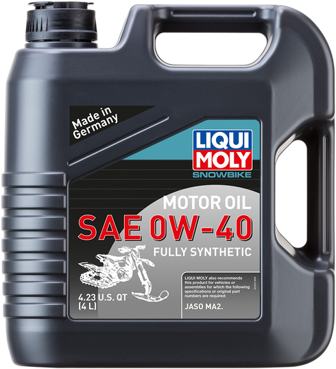 LIQUI MOLY Snowbike Synthetic Oil - 0W-40 - 4L 20358