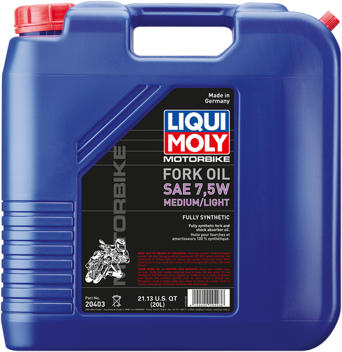 LIQUI MOLY Lite/Medium Fork Oil 7.5wt - 20L 20403