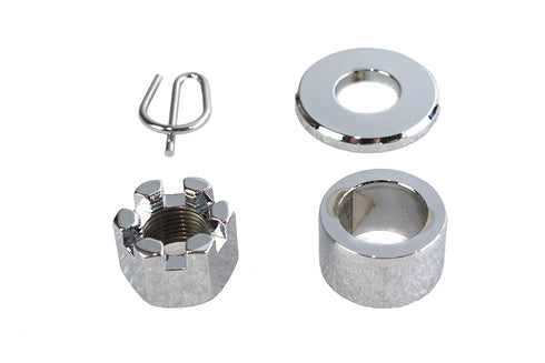 Colony Rear Axle Spacer Kit Chrome - 9997-3