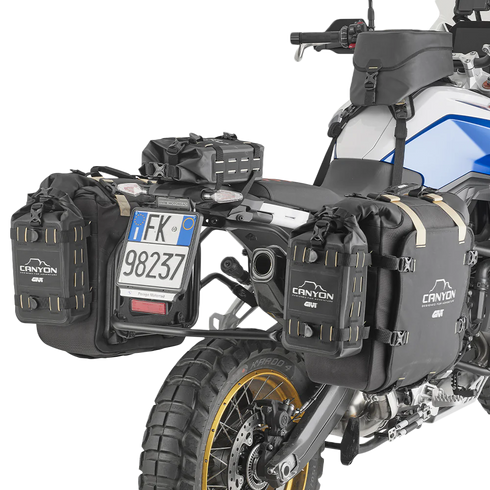 Canyon Adv Cargo Bag 4l Engine Guard / Tail Bag Black