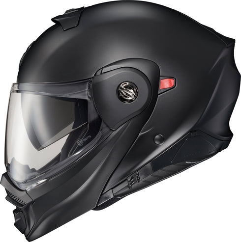 SCORPION EXO Exo At960 Modular Helmet Matte Black 3x - 75-22133X