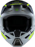 ALPINESTARS Sm3 Youth Radium Helmet Gry/Blk/Ylw Fluo Matte Ym - 482-00086YM