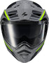 SCORPION EXO Exo At960 Modular Helmet Monk Grey/Hi Viz Lg - 75-3271L